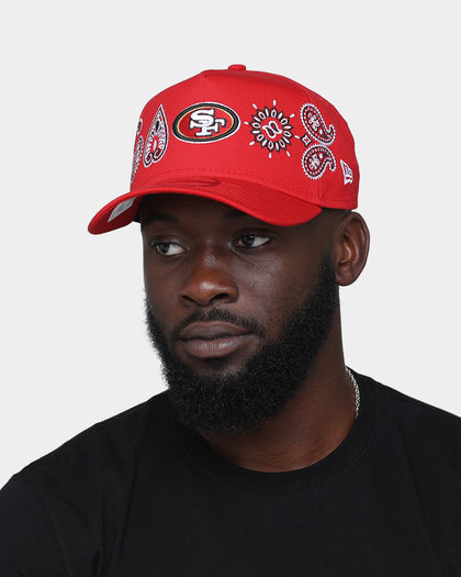 New Era San Francisco 49ers 'OG Team Paisley Embroidery' 9FORTY A-Frame Snapback Original Team Colours