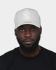 New Era New York Yankees 9FORTY A-Frame Snapback Stone/White