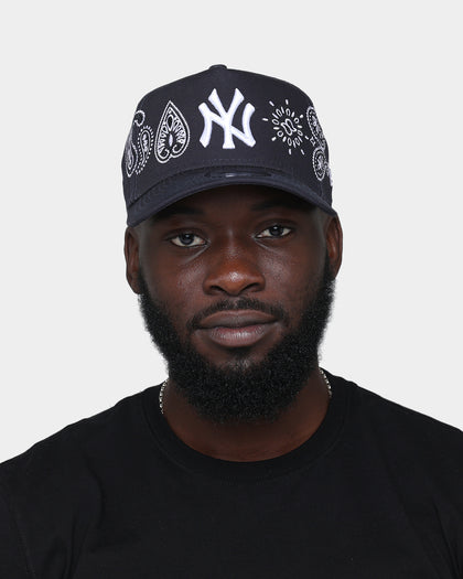 New York Yankees 'OG Team Paisley Embroidery' 9FORTY A-Frame Snapback Original Team Colours