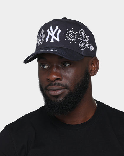 New York Yankees 'OG Team Paisley Embroidery' 9FORTY A-Frame Snapback Original Team Colours