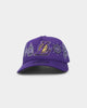 New Era Los Angeles Lakers 'OG Team Paisley Embroidery' 9FORTY A-Frame Snapback Original Team Colours