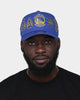 New Era Golden State Warriors 'OG Team Paisley Embroidery' 9FORTY A-Frame Snapback Original Team Colours