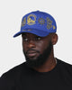 New Era Golden State Warriors 'OG Team Paisley Embroidery' 9FORTY A-Frame Snapback Original Team Colours