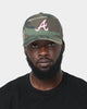 New Era Atlanta Braves "Camo Twist" 9FORTY A-Frame Snapback Camo Pink