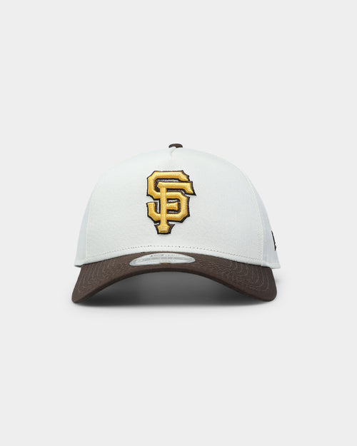 New Era San Francisco Giants 'Cereal' 9FORTY A-Frame Snapback Chrome White/Walnut