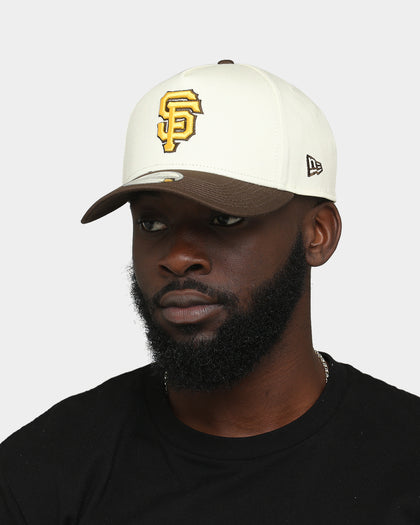 New Era San Francisco Giants 'Cereal' 9FORTY A-Frame Snapback Chrome White/Walnut