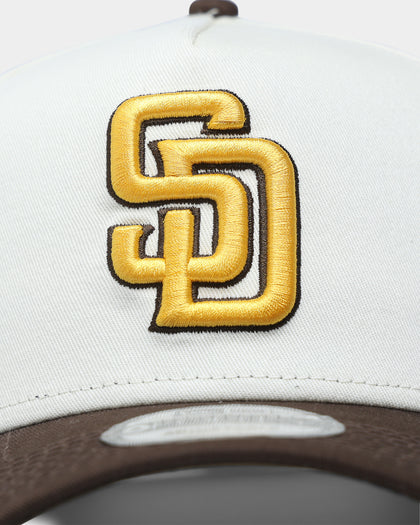 New Era San Diego Padres 'Cereal' 9FORTY A-Frame Snapback Chrome White/Walnut