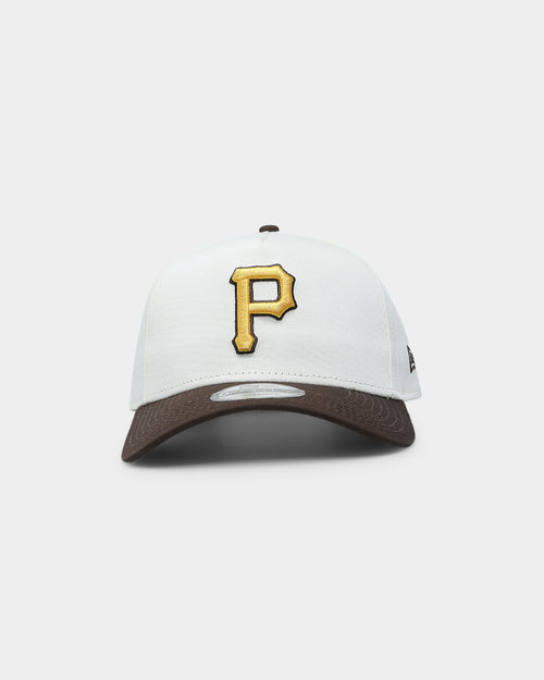 New Era Pittsburgh Pirates 'Cereal' 9FORTY A-Frame Snapback Chrome White/Walnut