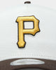 New Era Pittsburgh Pirates 'Cereal' 9FORTY A-Frame Snapback Chrome White/Walnut