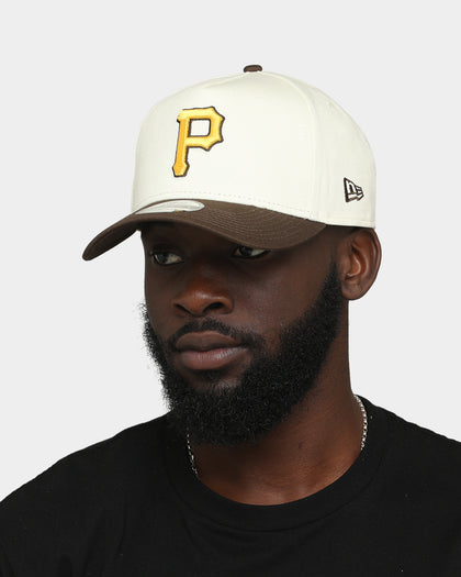 New Era Pittsburgh Pirates 'Cereal' 9FORTY A-Frame Snapback Chrome White/Walnut