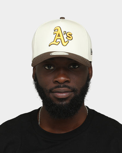 New Era Oakland Athletics 'Cereal' 9FORTY A-Frame Snapback Chrome White/Walnut