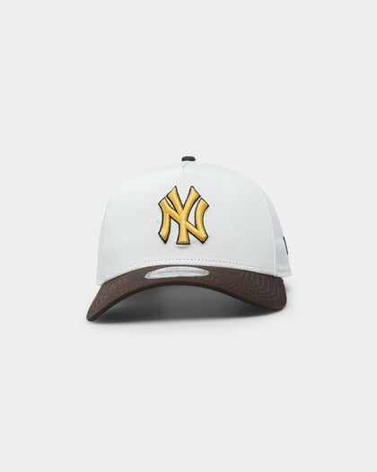 New Era New York Yankees 'Cereal' 9FORTY A-Frame Snapback Chrome White/Walnut