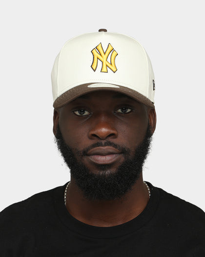 New Era New York Yankees 'Cereal' 9FORTY A-Frame Snapback Chrome White/Walnut