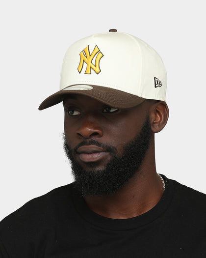 New Era New York Yankees 'Cereal' 9FORTY A-Frame Snapback Chrome White/Walnut