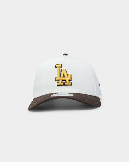 New Era Los Angeles Dodgers 'Cereal' 9FORTY A-Frame Snapback Chrome White/Walnut