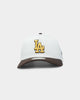 New Era Los Angeles Dodgers 'Cereal' 9FORTY A-Frame Snapback Chrome White/Walnut