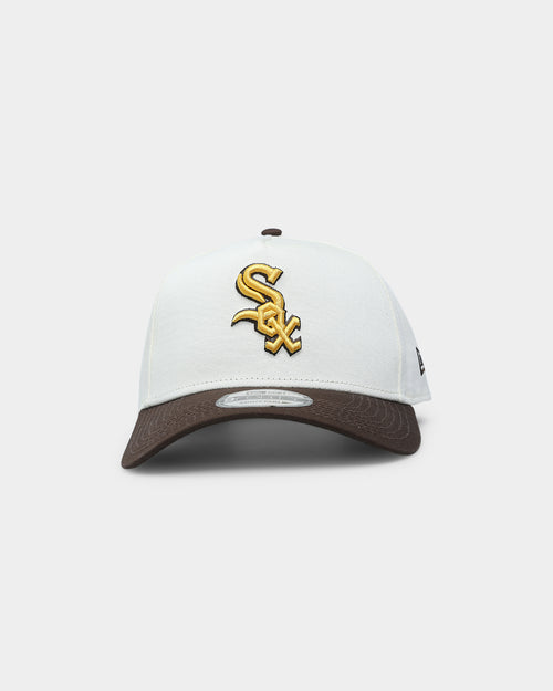 New Era Chicago White Sox 'Cereal' 9FORTY A-Frame Snapback Chrome White/Walnut