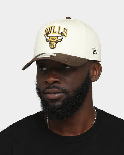 New Era Chicago Bulls 'Cereal' 9FORTY A-Frame Snapback Chrome White/Walnut