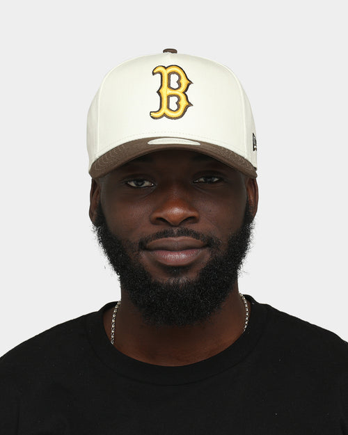New Era Boston Red Sox 'Cereal' 9FORTY A-Frame Snapback Chrome White/Walnut
