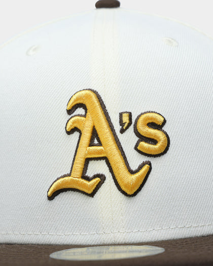 New Era Oakland Athletics 'Cereal' 59FIFTY Fitted Chrome White/Walnut