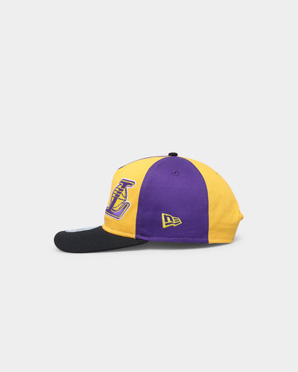 New Era Los Angeles Lakers Yellow Purple Old Golfer Purple/Yellow