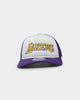 New Era Los Angeles Lakers 9Forty A-Frame Trucker White/Purple