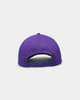 New Era Los Angeles Lakers Two Logo Original Team Colours 9Forty A-Frame Snapback  Purple