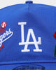 New Era Los Angeles Dodgers Rose Emblem Old Golfer Blue