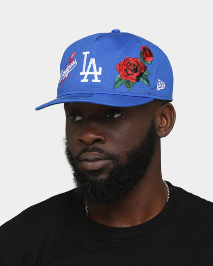 New Era Los Angeles Dodgers Rose Emblem Old Golfer Blue
