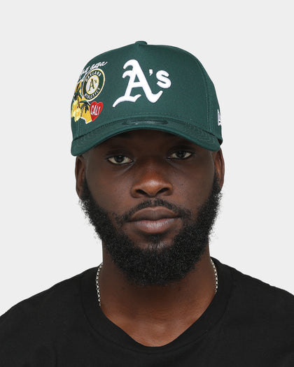 New Era Oakland Athletics 'City Cluster' 9FORTY A-Frame Snapback Green