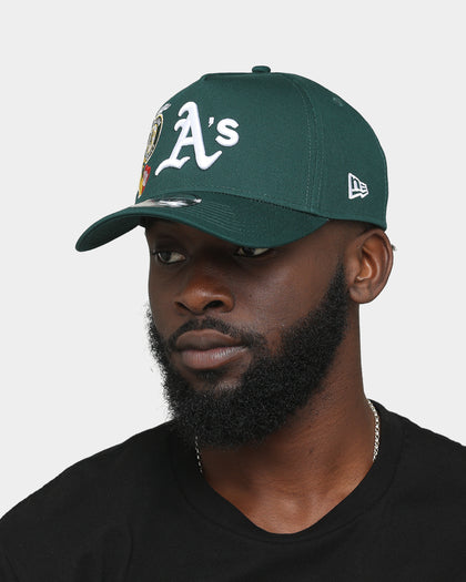 New Era Oakland Athletics 'City Cluster' 9FORTY A-Frame Snapback Green