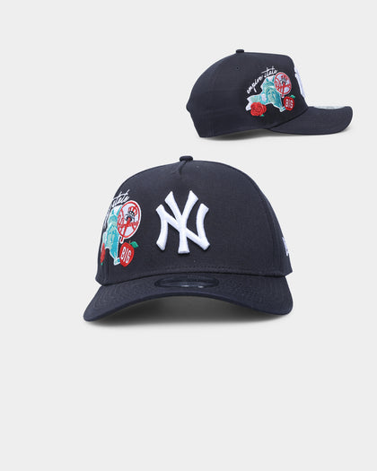 New Era New York Yankees 'City Cluster' 9FORTY A-Frame Snapback Black