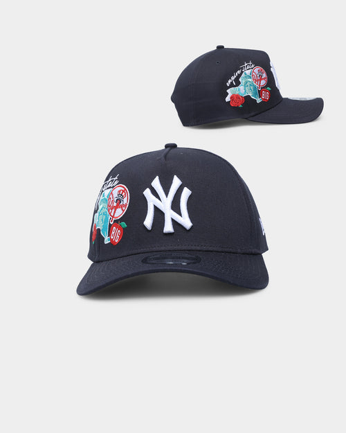New Era New York Yankees 'City Cluster' 9FORTY A-Frame Snapback Black
