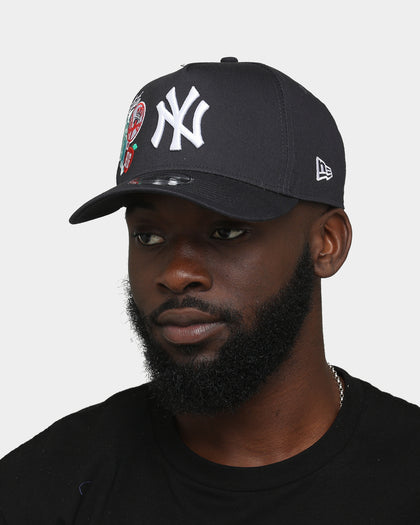 New Era New York Yankees 'City Cluster' 9FORTY A-Frame Snapback Black