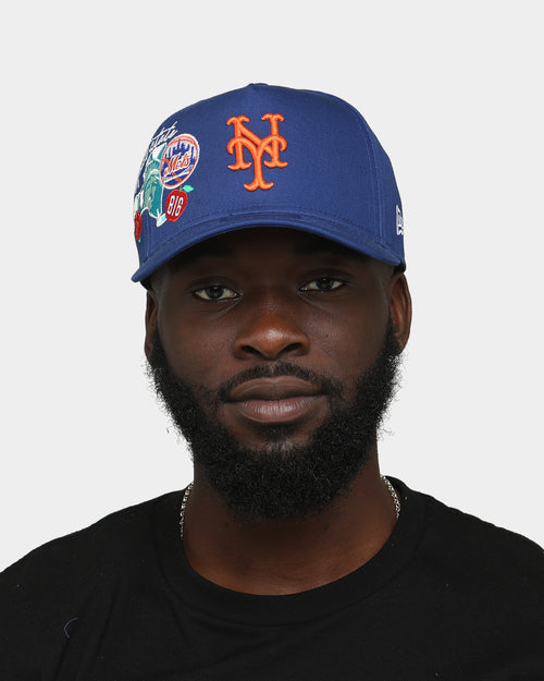 New Era New York Mets 'City Cluster' 9FORTY A-Frame Snapback Red