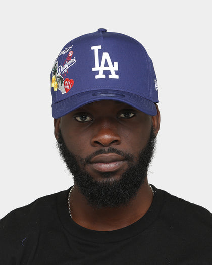 New Era Los Angeles Dodgers 'City Cluster' 9FORTY A-Frame Snapback Blue