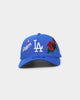 New Era Los Angeles Dodgers Rose Emblem 9Forty A-Frame Snapback  Blue