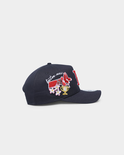 New Era Boston Red Sox 'City Cluster' 9FORTY A-Frame Snapback Black