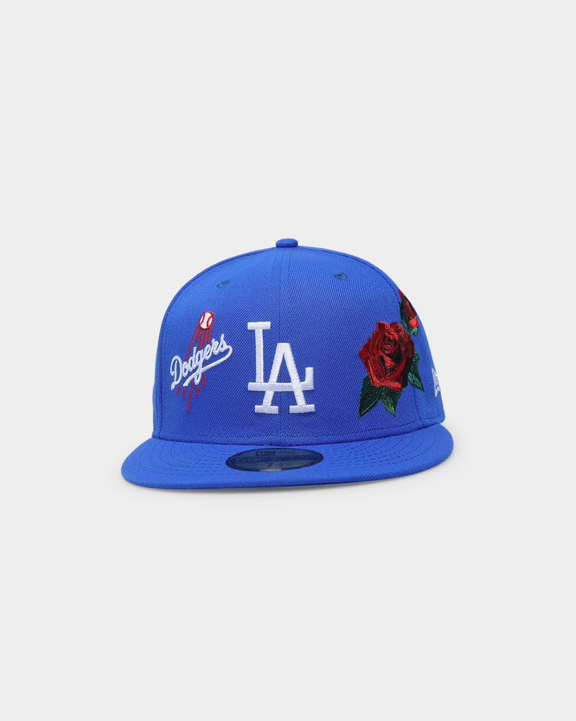 New Era Los Angeles Dodgers Rose Emblem 59FIFTY Fitted Blue