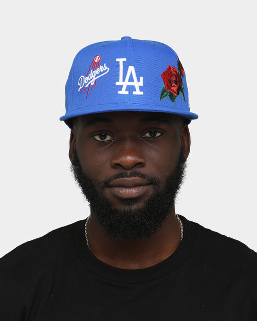 New Era Los Angeles Dodgers Rose Emblem 59FIFTY Fitted Blue