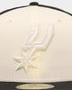 New Era San Antonio Spurs 'Tonal Two-Tone' 59FIFTY Fitted Light Beige