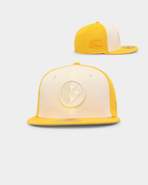 New Era Pittsburg Steelers 'Tonal Two-Tone' 59FIFTY Fitted Light Beige