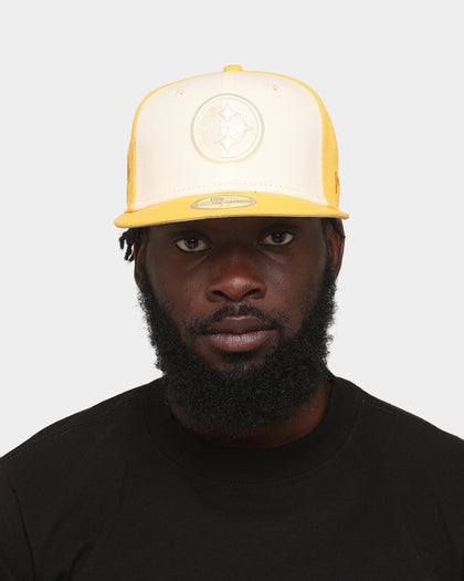 New Era Pittsburg Steelers 'Tonal Two-Tone' 59FIFTY Fitted Light Beige