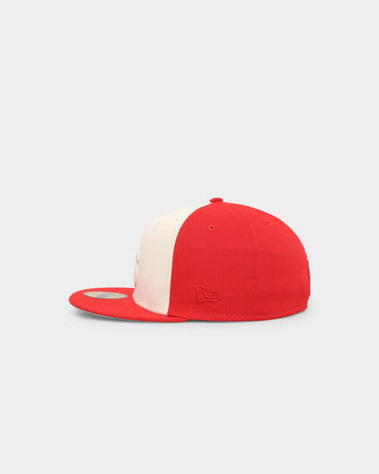 New Era Philadelphia 76ers 'Tonal Two-Tone' 59FIFTY Fitted Light Beige