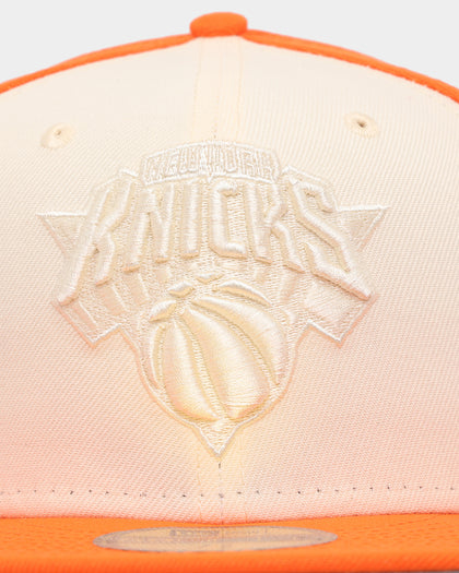 New Era New York Knicks 'Tonal Two-Tone' 59FIFTY Fitted Light Beige