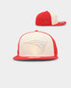 New Era New England Patriots 'Tonal Two-Tone' 59FIFTY Fitted Light Beige