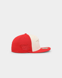 New Era New England Patriots 'Tonal Two-Tone' 59FIFTY Fitted Light Beige