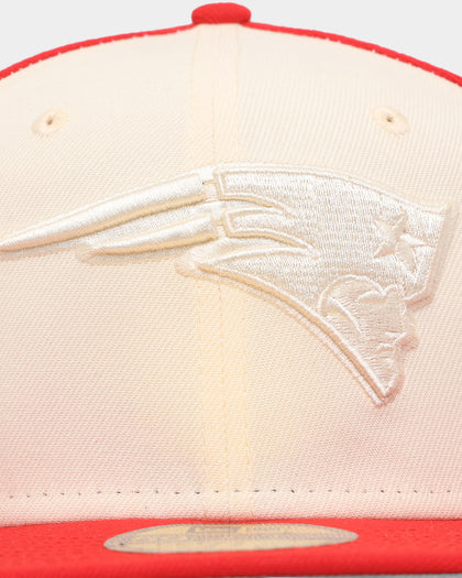 New Era New England Patriots 'Tonal Two-Tone' 59FIFTY Fitted Light Beige