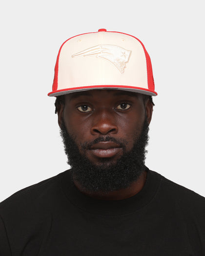 New Era New England Patriots 'Tonal Two-Tone' 59FIFTY Fitted Light Beige