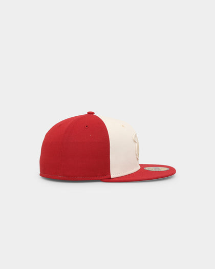 New Era Miami Heat 'Tonal Two-Tone' 59FIFTY Fitted Light Beige